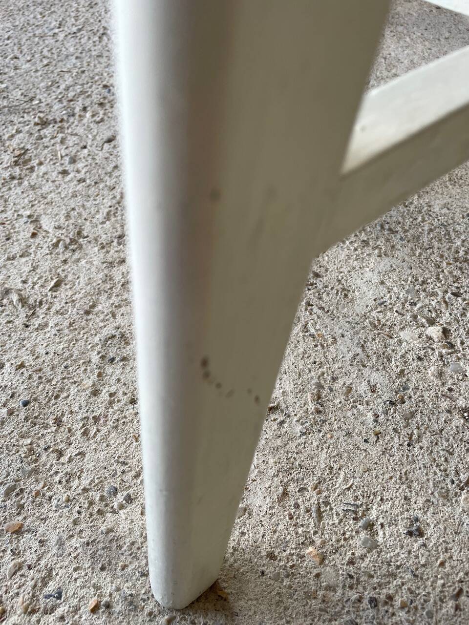 Vintage wooden stool, circa 1950's