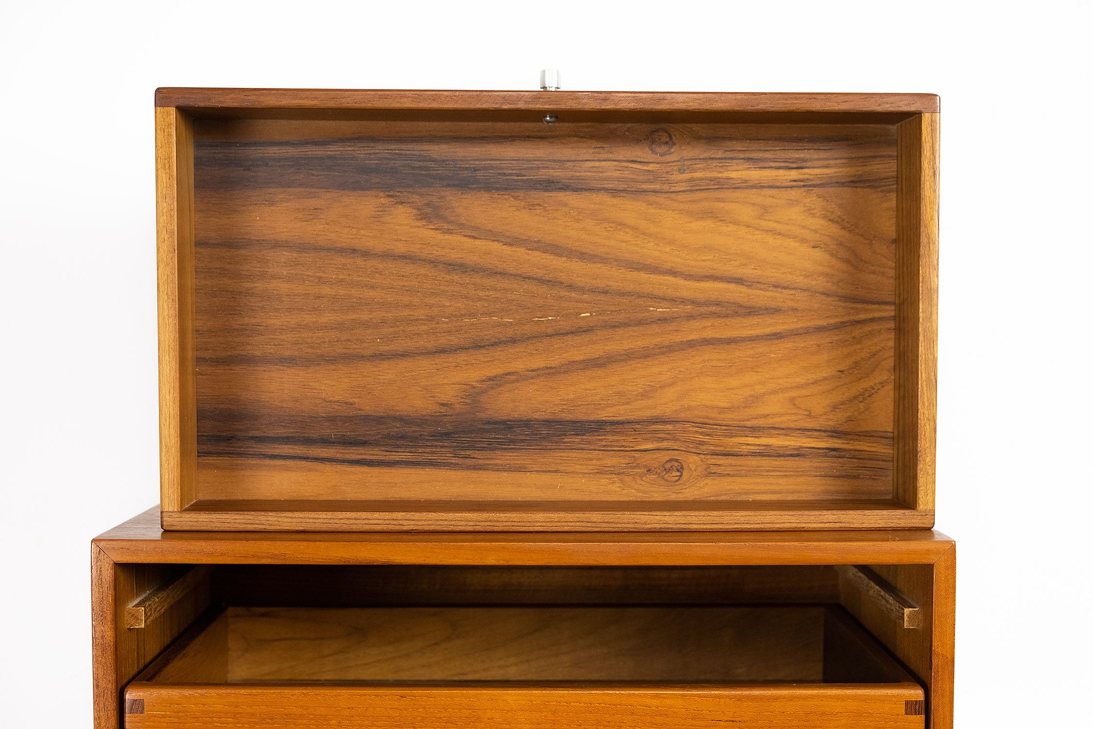 Console murale en teck par Kai Kristiansen pour Aksel Kjersgaard années 1960