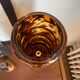Vintage blown glass lamp "tortoiseshells"