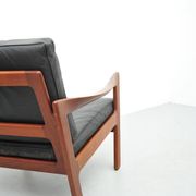 Fauteuils par Illum Wikkelsø pour Niels Eilersen, années 1950, ensemble de 2