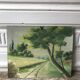 Landscape oil painting