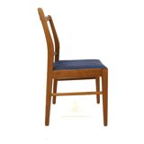 Set de 4 chaises scandinave en hêtre, Suède, 1960
