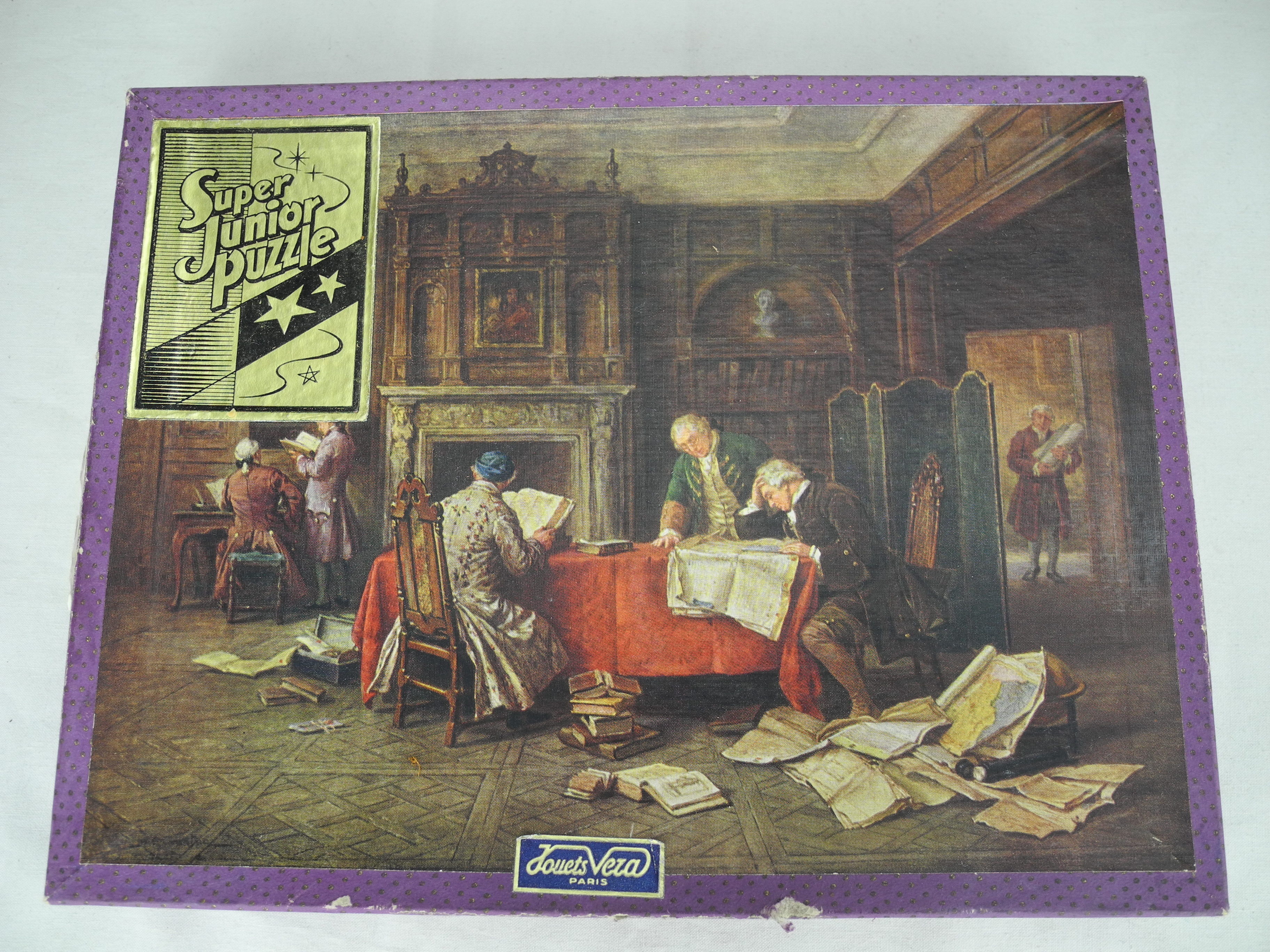 Toy game old puzzle vera paris