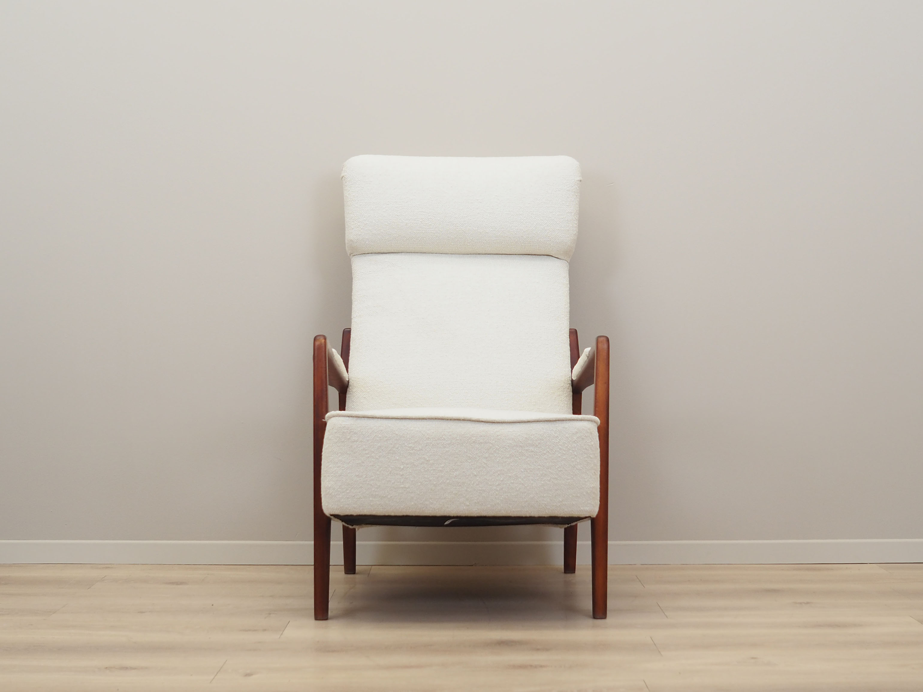 Beech armchair, Scandinavian design, 1960s, designer Folke Ohlsson, manufacturer DUX