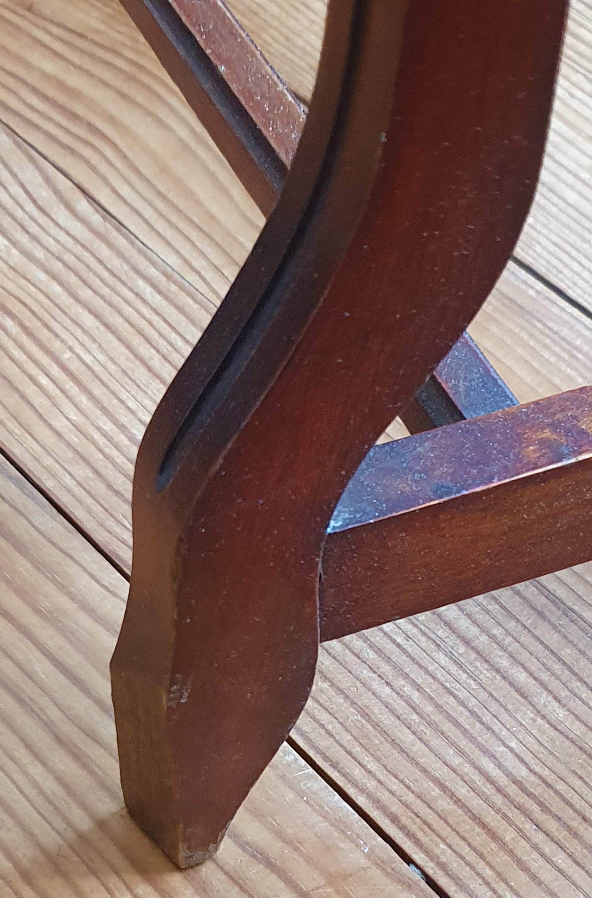 Suite of four nesting tables early twentieth century