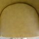 Vintage swivel armchair from the 70s in imitation leather