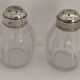 Christofle art deco salt and pepper shaker