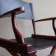 Chaise vintage en palissandre par M. Hayat & Bros, années 1970