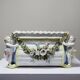 Small antique German porcelain planter Putti 19th century Meissen style