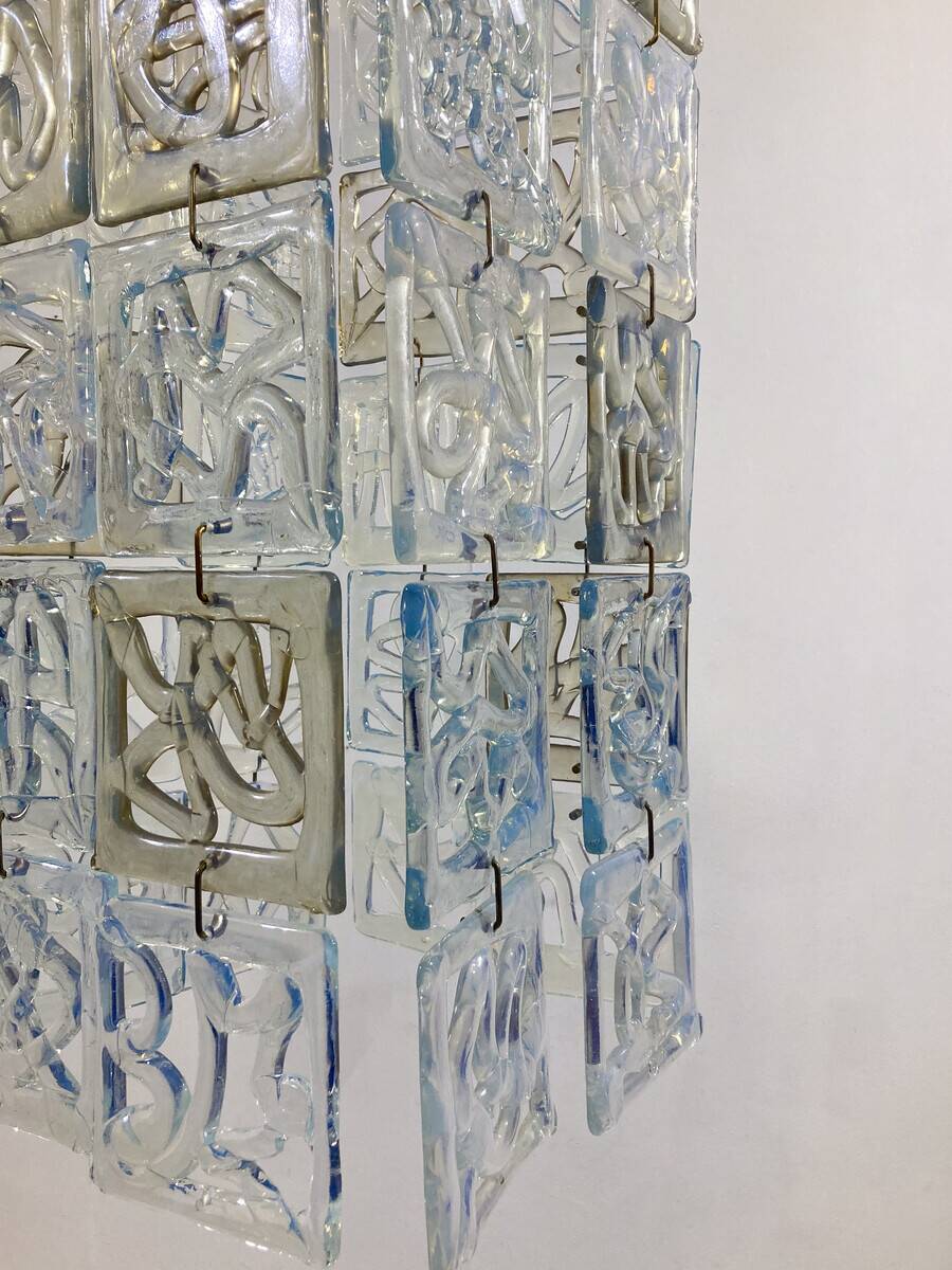 Mid-Century Murano Glass Ceiling Light