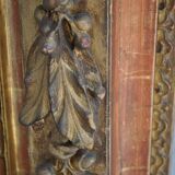 Mirror Louis XVI gilded wood ice old 109x128cm