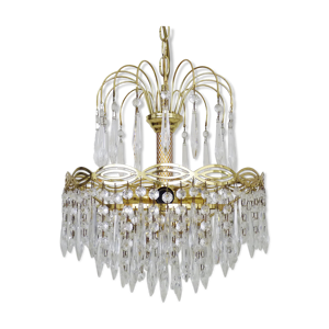 Lustre plafonnier couronne