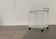 Postmodern Glass Side Table or Dessert Table