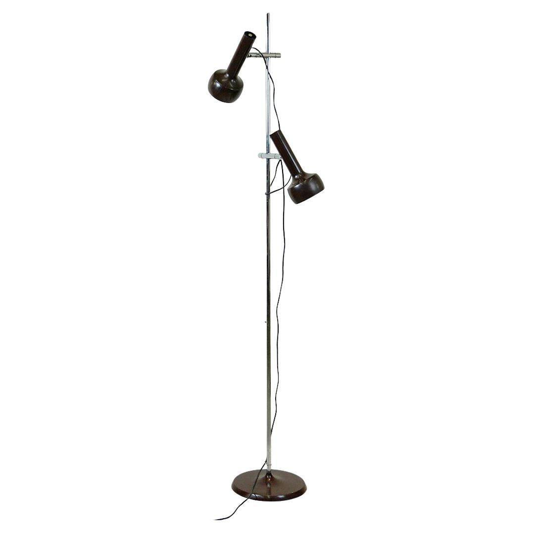 Brown Space Age Spot Floor Lamp by Swiss Lamps International