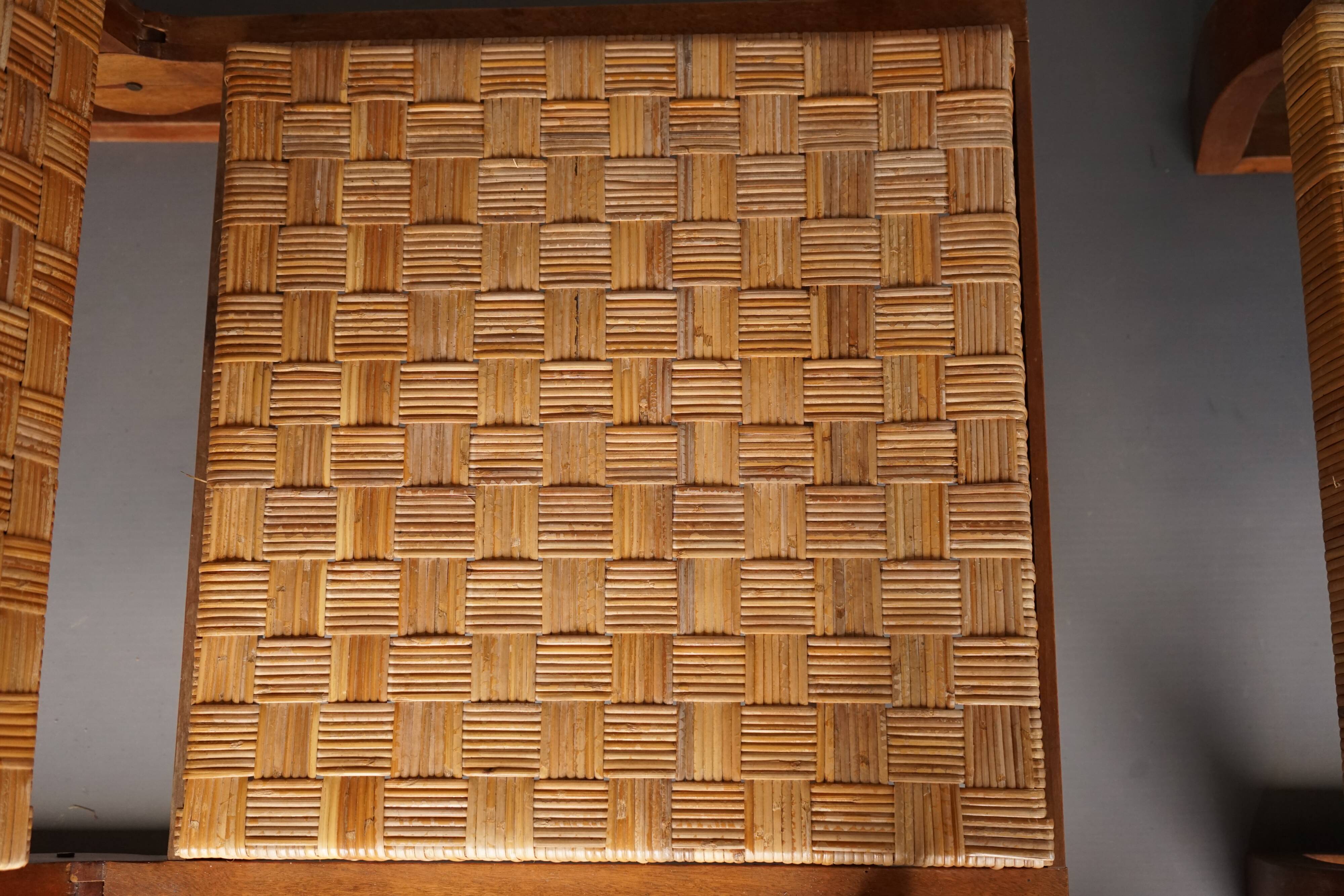 Vintage Lounge Chair and Ottoman by Francis Jourdain, 1920s