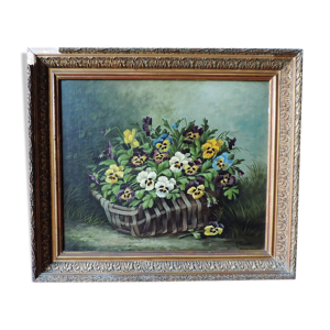 Tableau XIX ème siècle H /S/