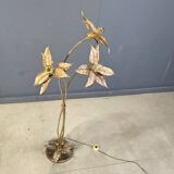 Willy Daro flower floor lamp, 1970s