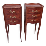 Pair of Louis XV style bedside tables