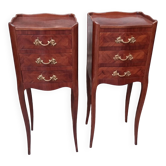 Pair of Louis XV style bedside tables