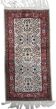 Handmade vintage Indian Agra rug 71cm x 142cm, 1960s