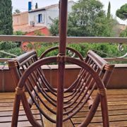 Porte revues vintage en rotin