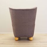 Grey armchair, Scandinavian design, production: Denmark