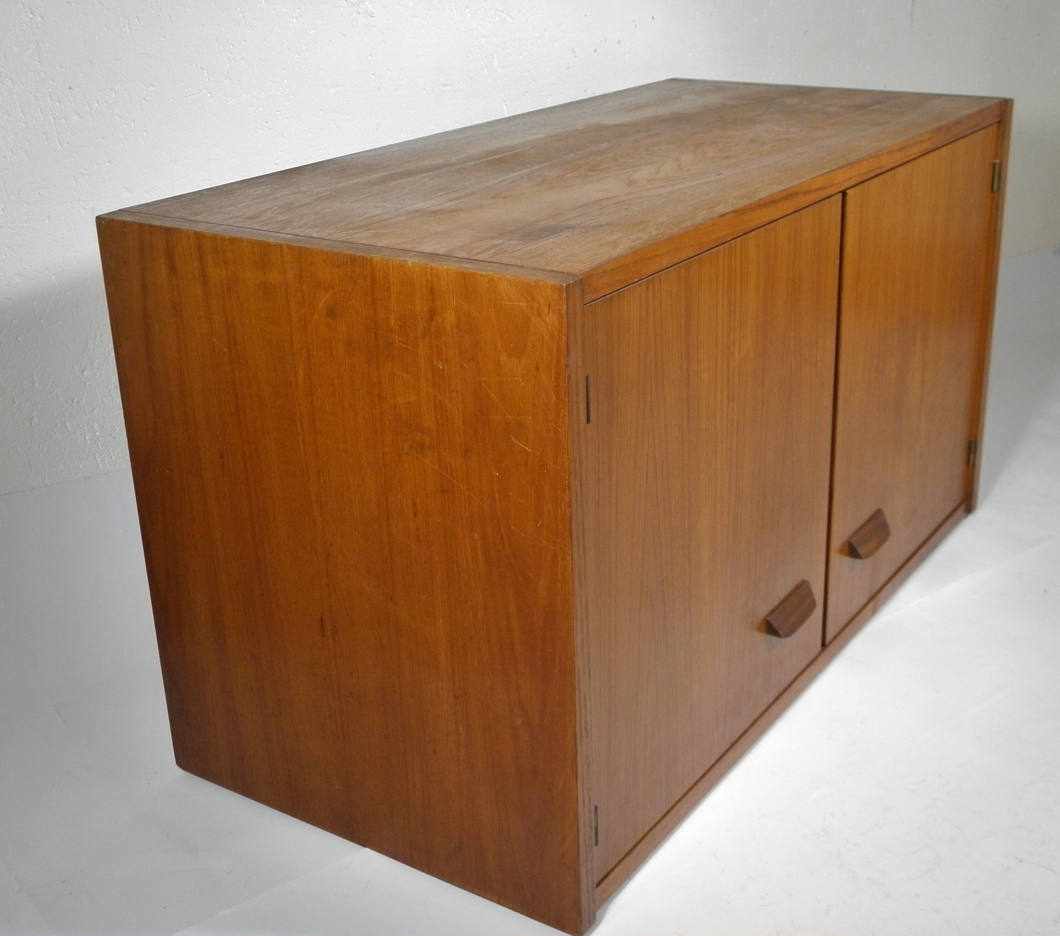 TEAK TV UNIT - 1970s