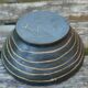 Vintage ceramic bowl signed Y. Le Mieux from the 60s-70s.