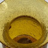 Vintage bubble glass vase / tealight holder, Avallon