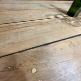 Old workshop table in elm