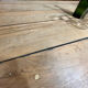 Old workshop table in elm