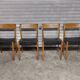 4 vintage Scandinavian teak chairs from the 1970s, Svegards Markaryd.