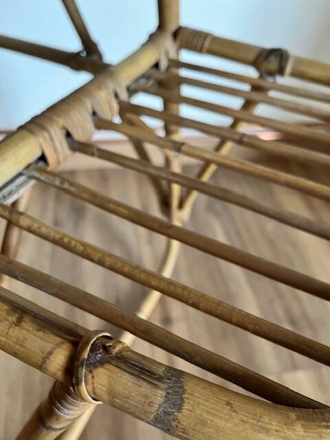 Rattan desk