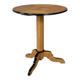 Speckled Maple Pedestal Table, Napoleon III Period – Part 2 of the 19th Century