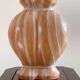 Large Chinese Qing (1644-1911) porcelain urn painted in faux-bois