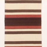 2x15 Rare Size Kilim Runner Rug, Turkish Kilim Runner, 64x457Cm