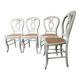 Set of 4 Louis Philippe chairs