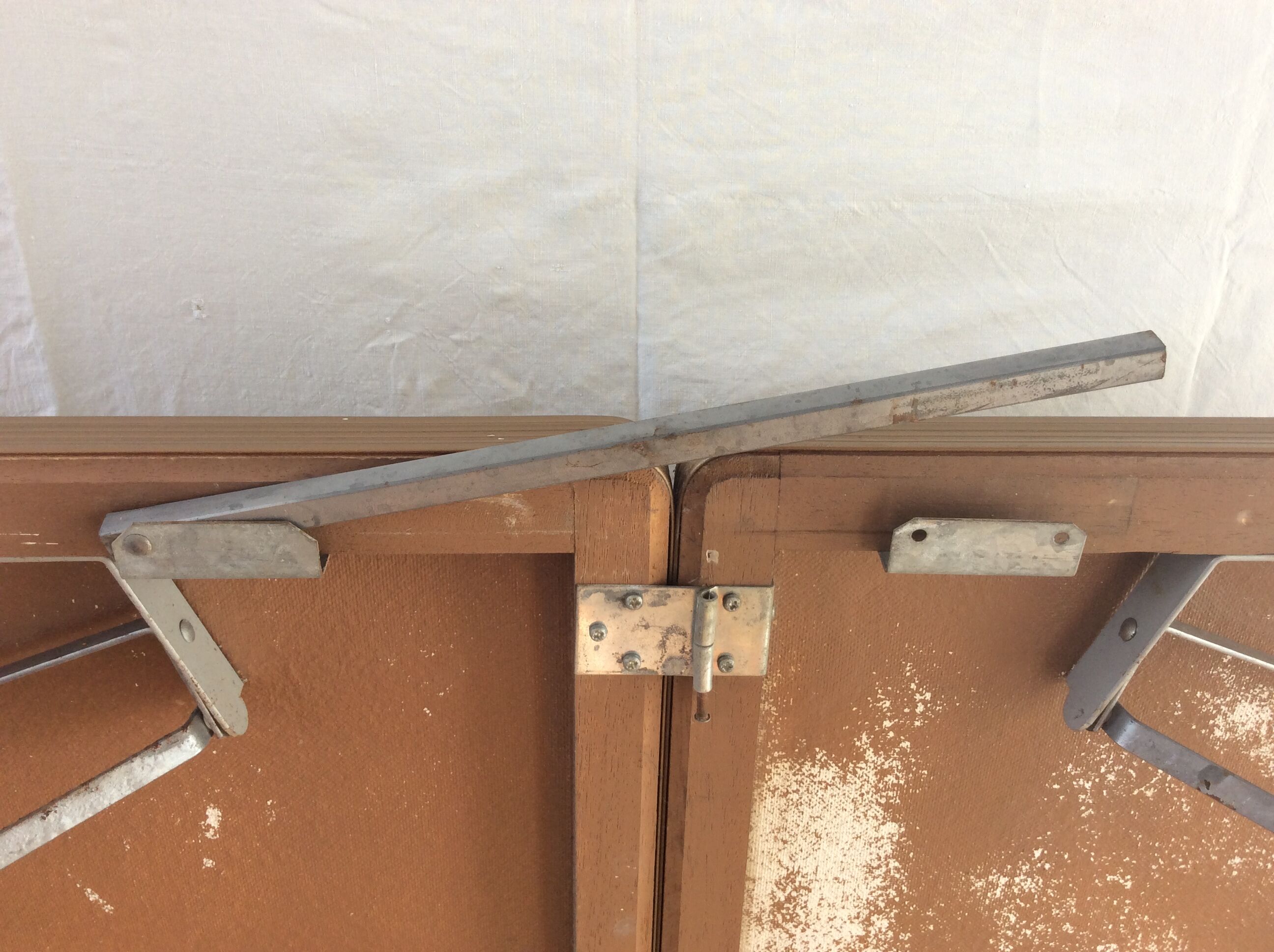 Vintage oval camping table