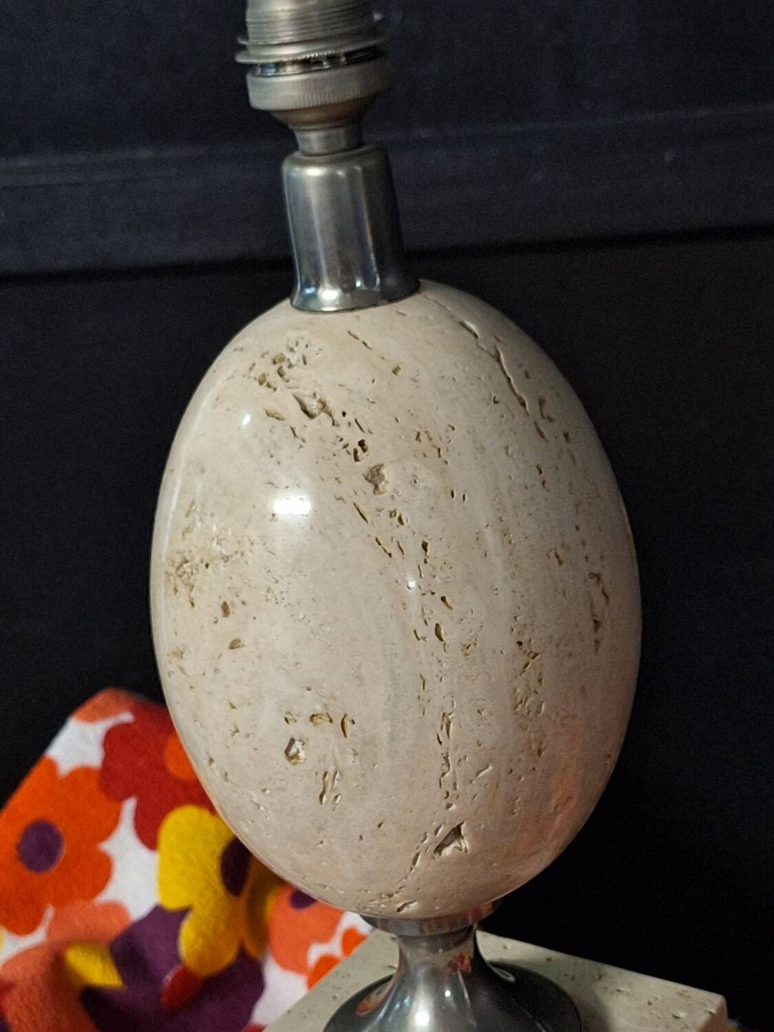 Vintage egg lamp