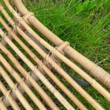 Rattan armchairs