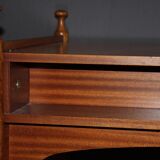 Flat Desk Three Drawers And Lacquer Maison Gauthier Around 1960