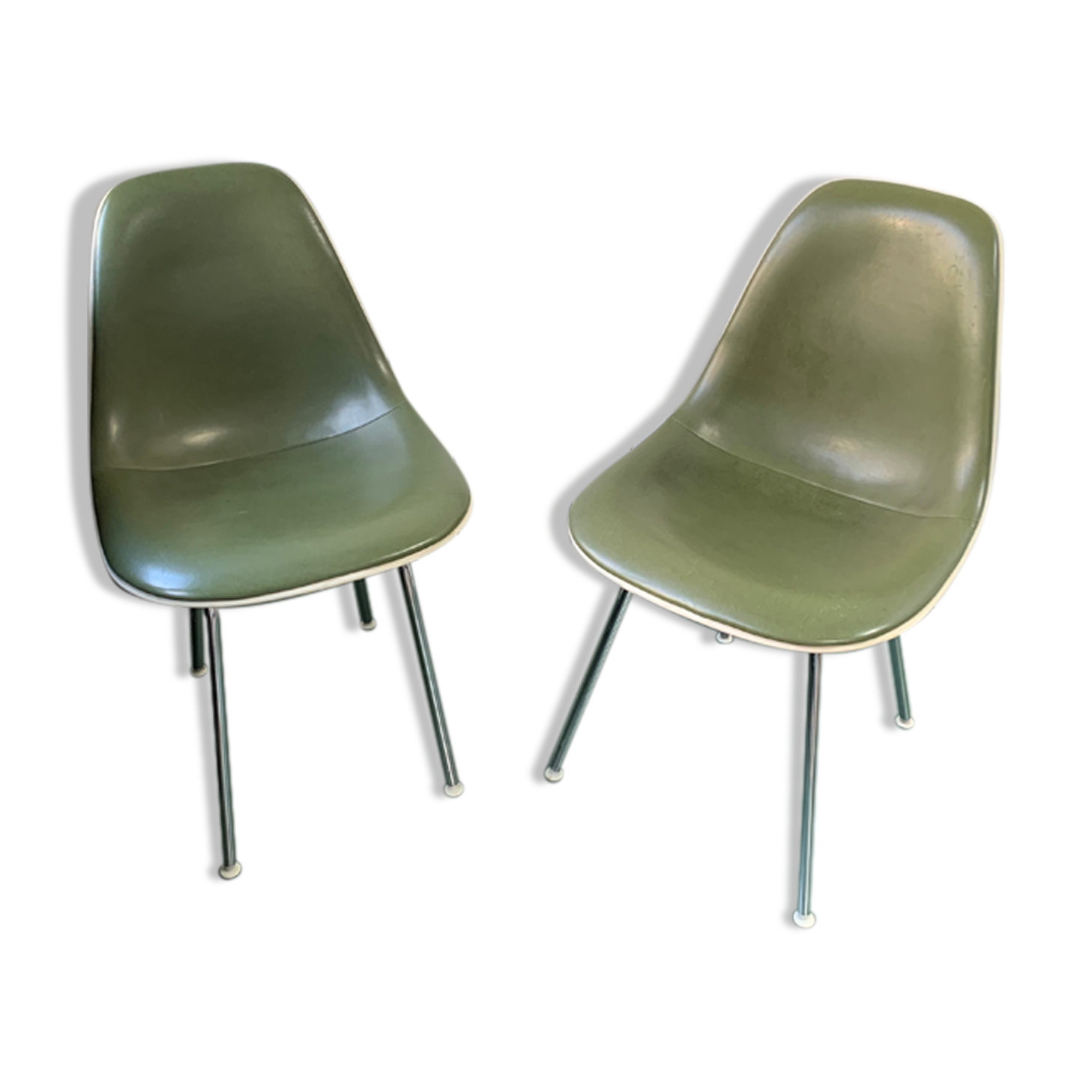 Paire de chaises DSX de Charles et Ray Eames