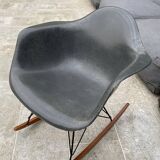 Eames RAR chair elephant grey zenith plastics Herman Miller