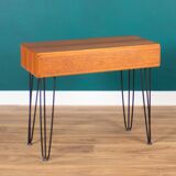 Retro Teak 1960s Tapley Console Table With Drawer