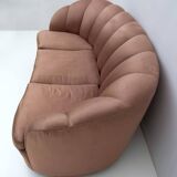 Gio Ponti Mid-Century Modern Rare Italian Curved Sofa "Casa E Giardino" 30