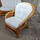 Rattan living room
