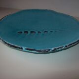 Signed ceramic dish