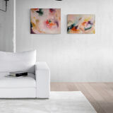 Acrylique sur Toile - When the going get Tough - 38x55cm