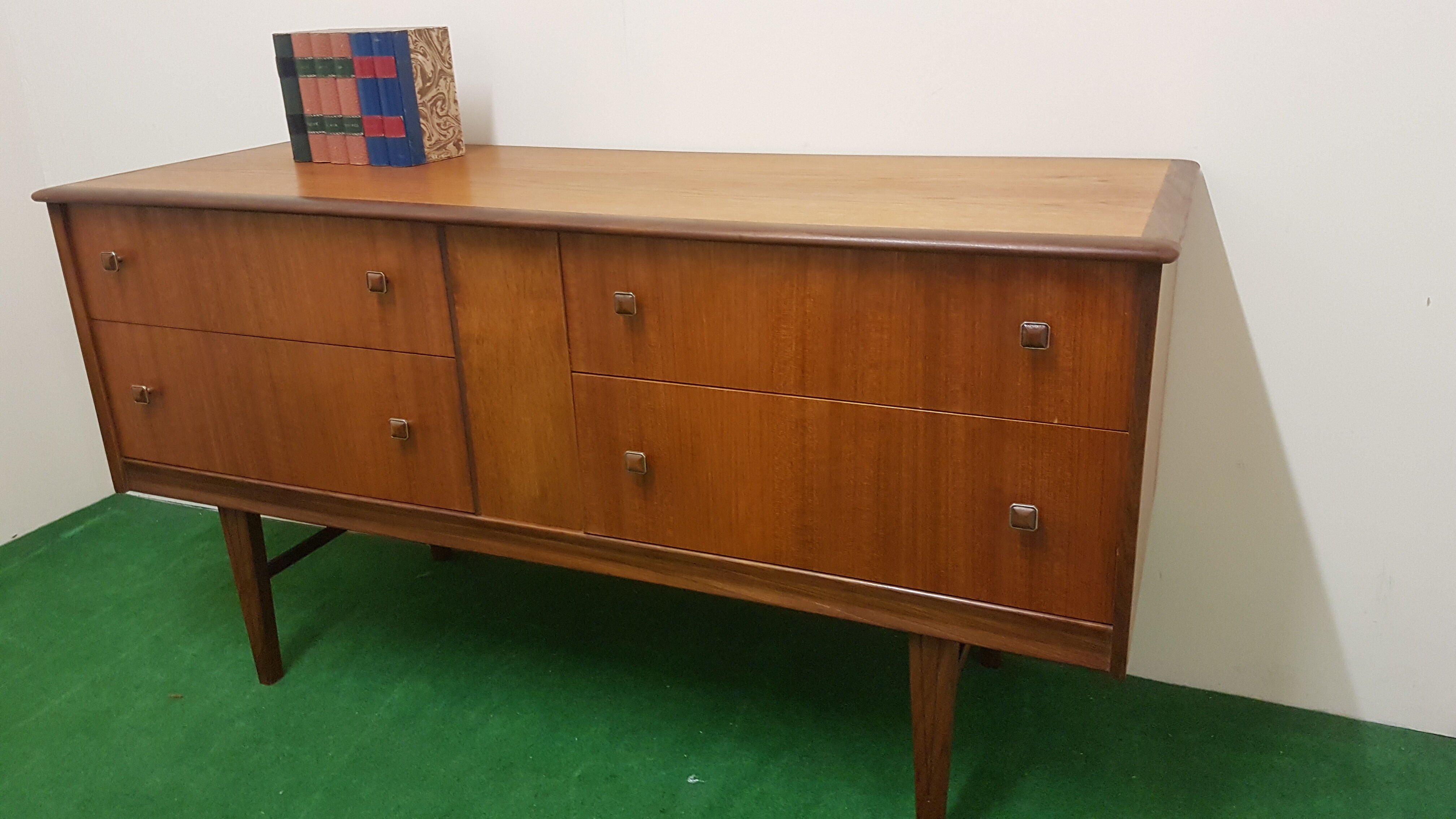 Vintage teak dresser