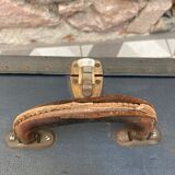 Midnight blue suitcase of representative 30s